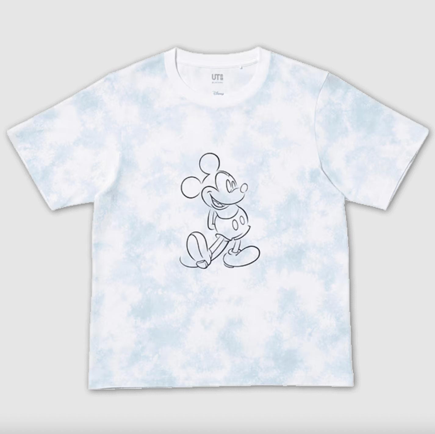 uniqlo disney in blue collection